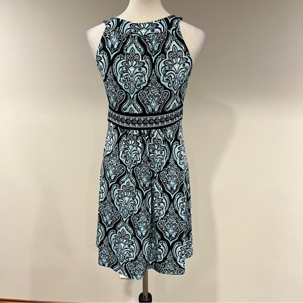 Apt. 9 paisley floral print sleeveless‎ mini dress size small - Picture 5 of 12